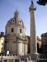 rome basilica ulpia et colonne de trajan